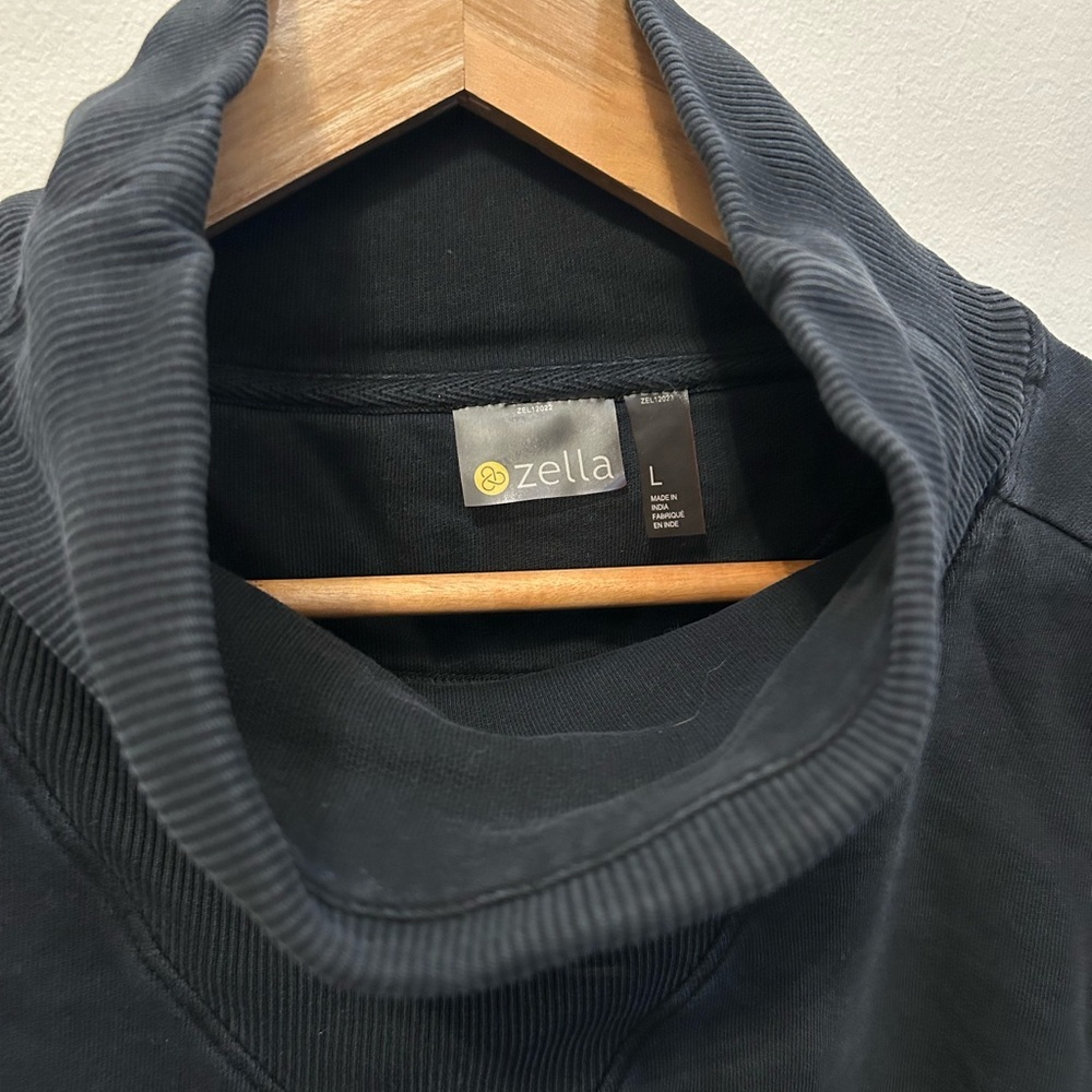 Zella Turtleneck Sweater - Black - Picture 3 of 4